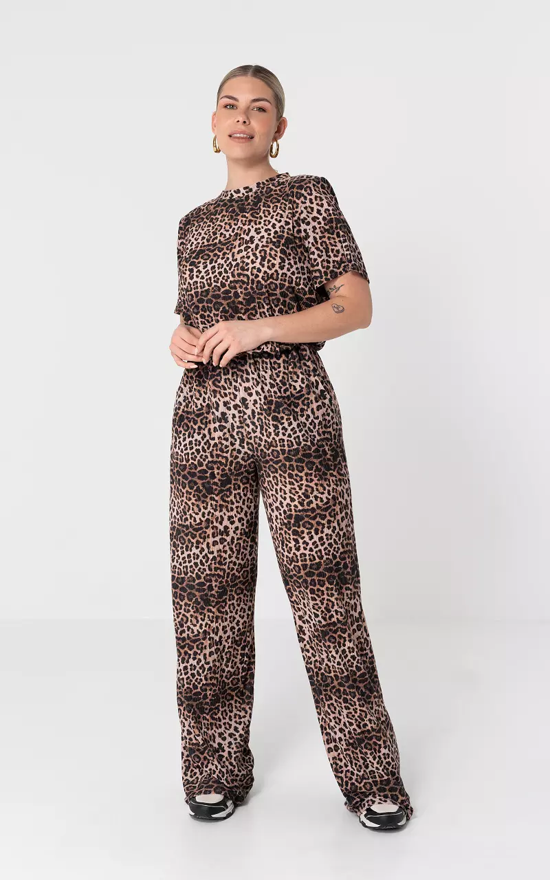 Top mit Leopardenmuster Leopard