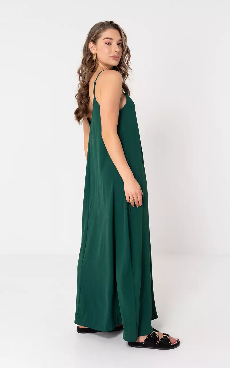Maxikleid Dunkelgrün