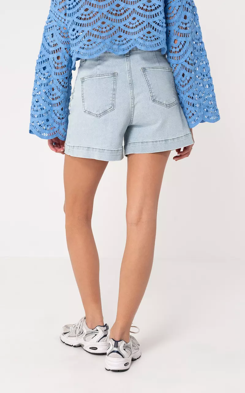 Denim short Light Blue
