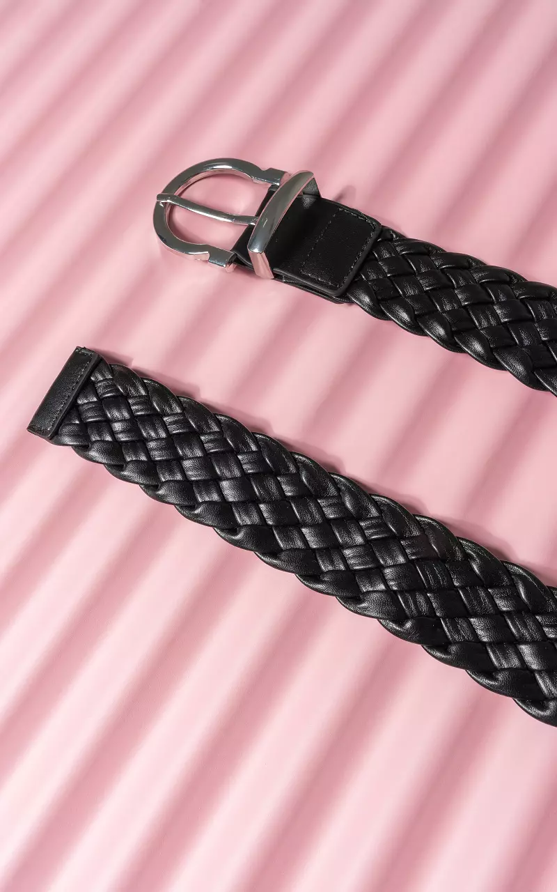 Braided belt Black