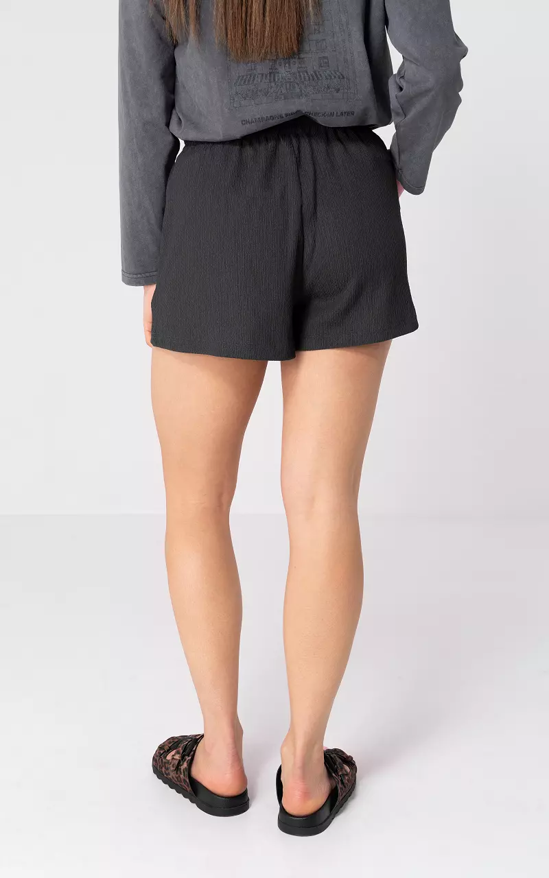 Structured shorts Dark Grey