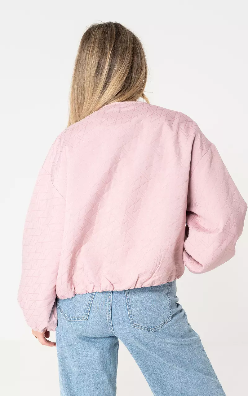 Bomberjacke Hellrosa