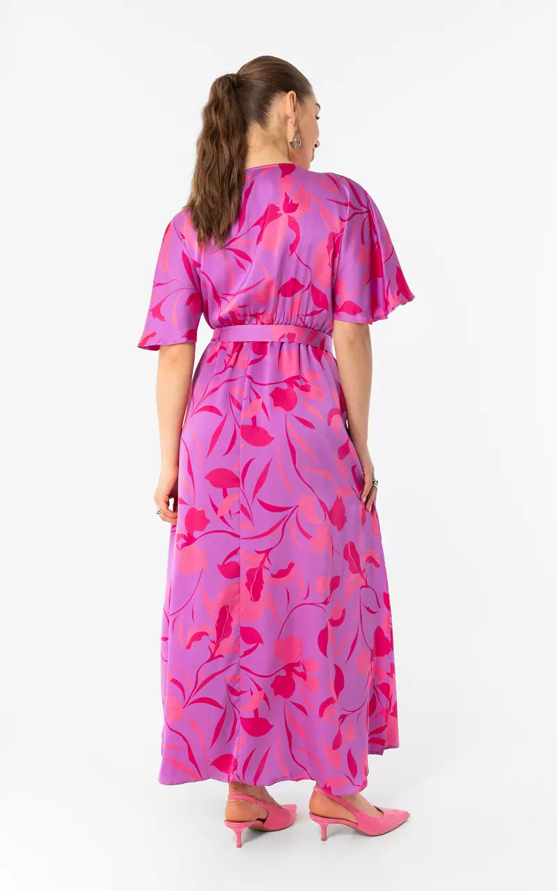 Maxikleid Lila Pink