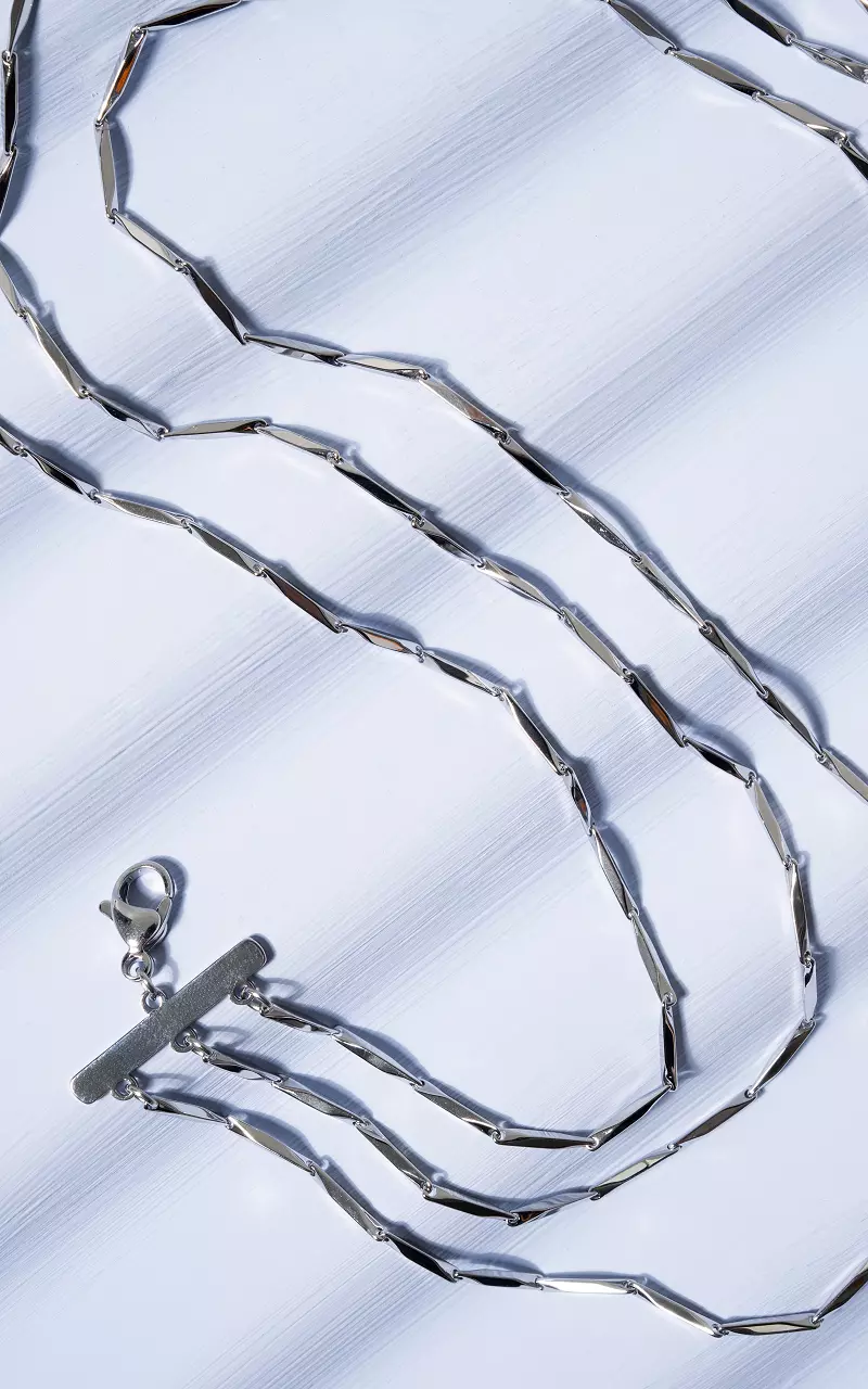 Adjustable necklace Silver