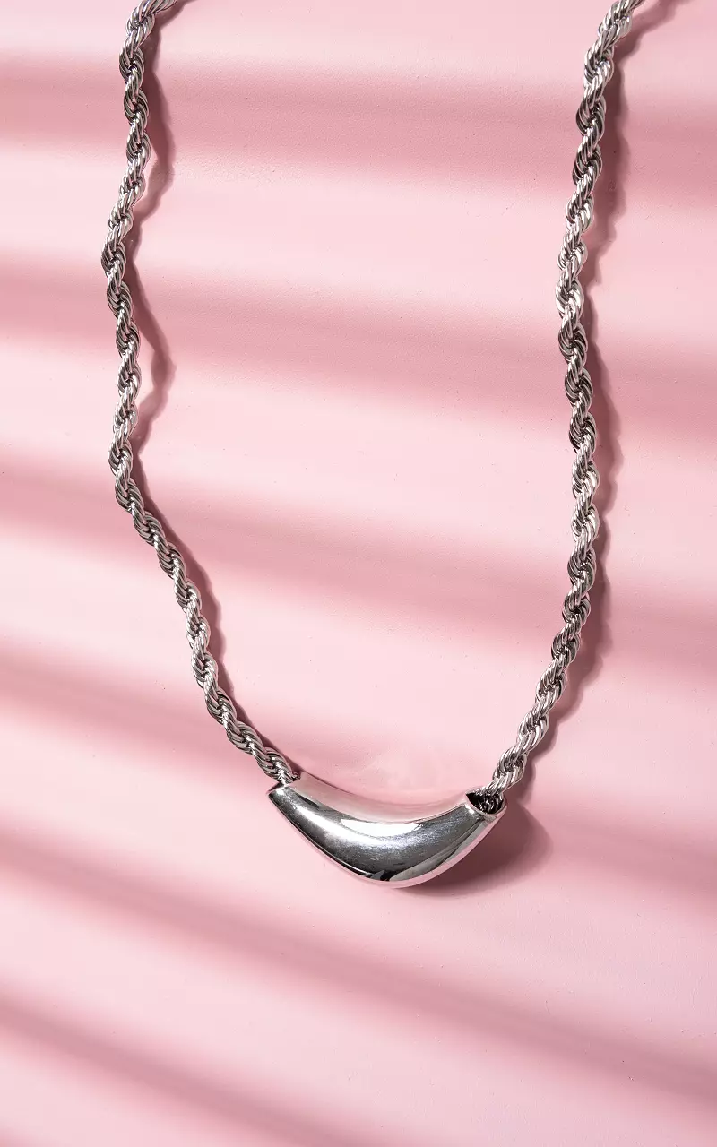 Necklace with pendant Silver