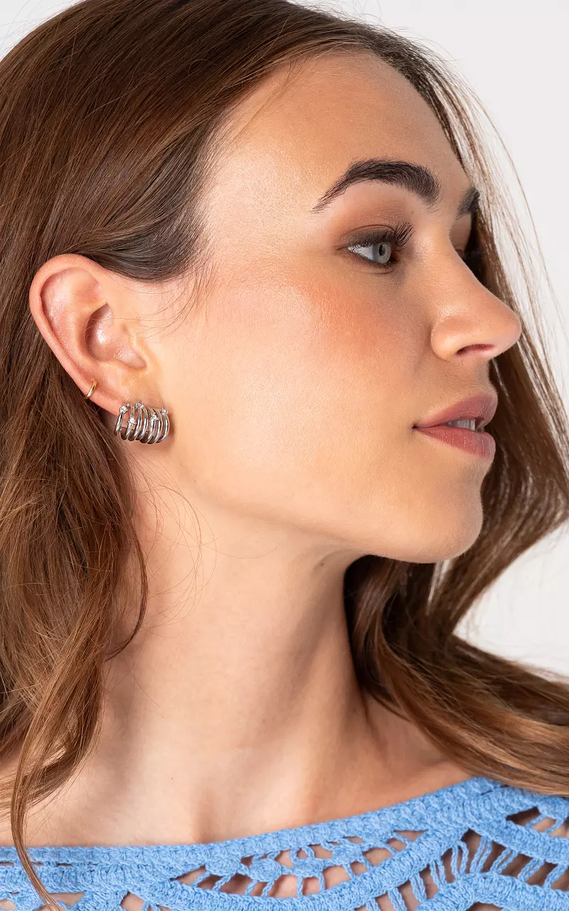 Boucles d’oreilles Argent