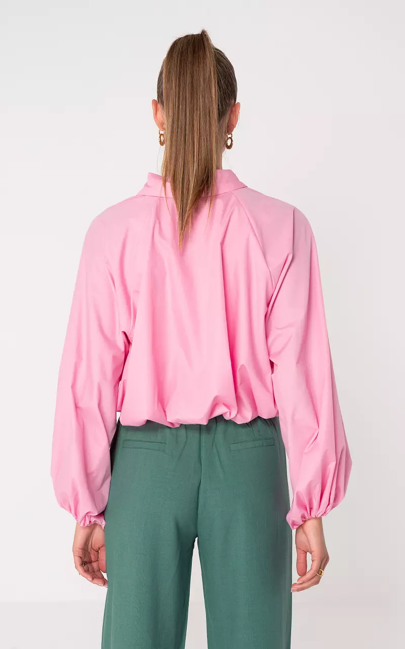 Cropped blouse Pink