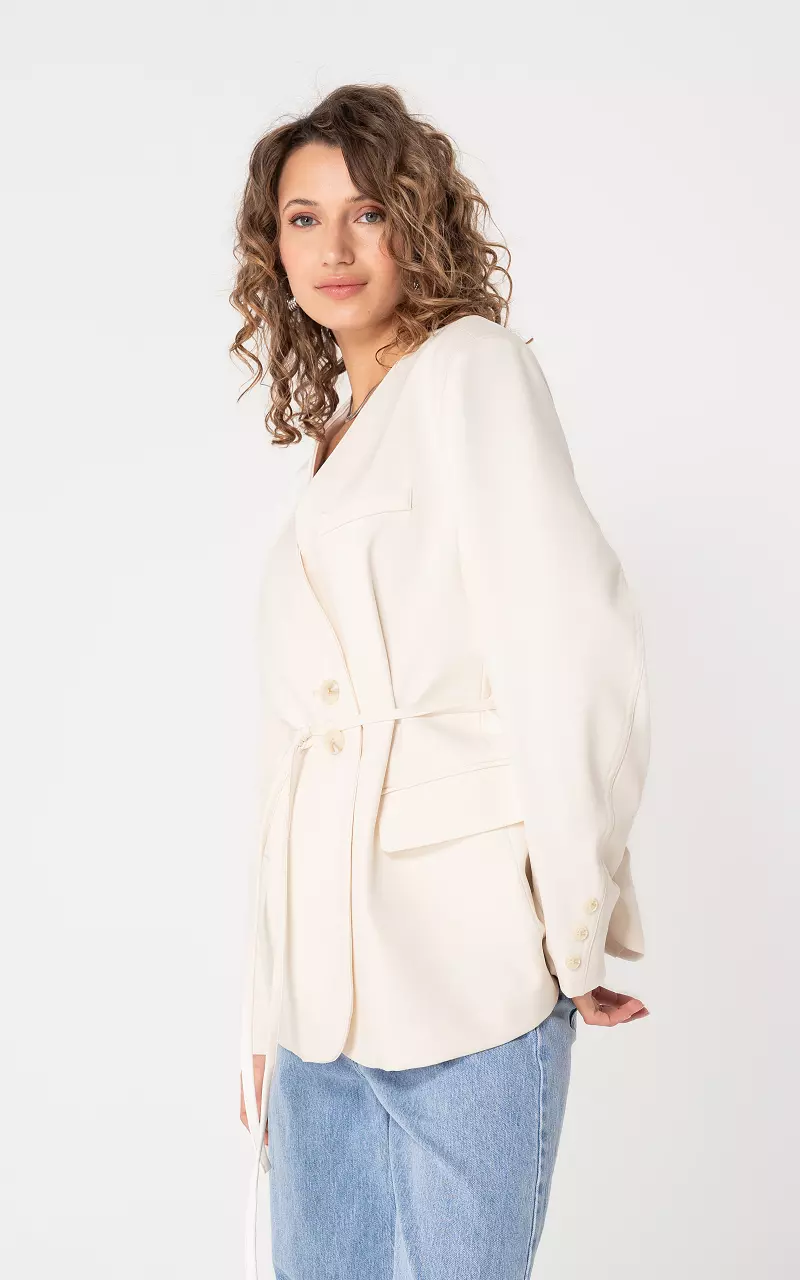 Oversized blazer White