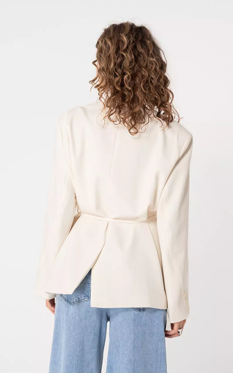 Oversized blazer White