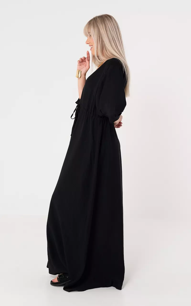 Maxi jurk Zwart