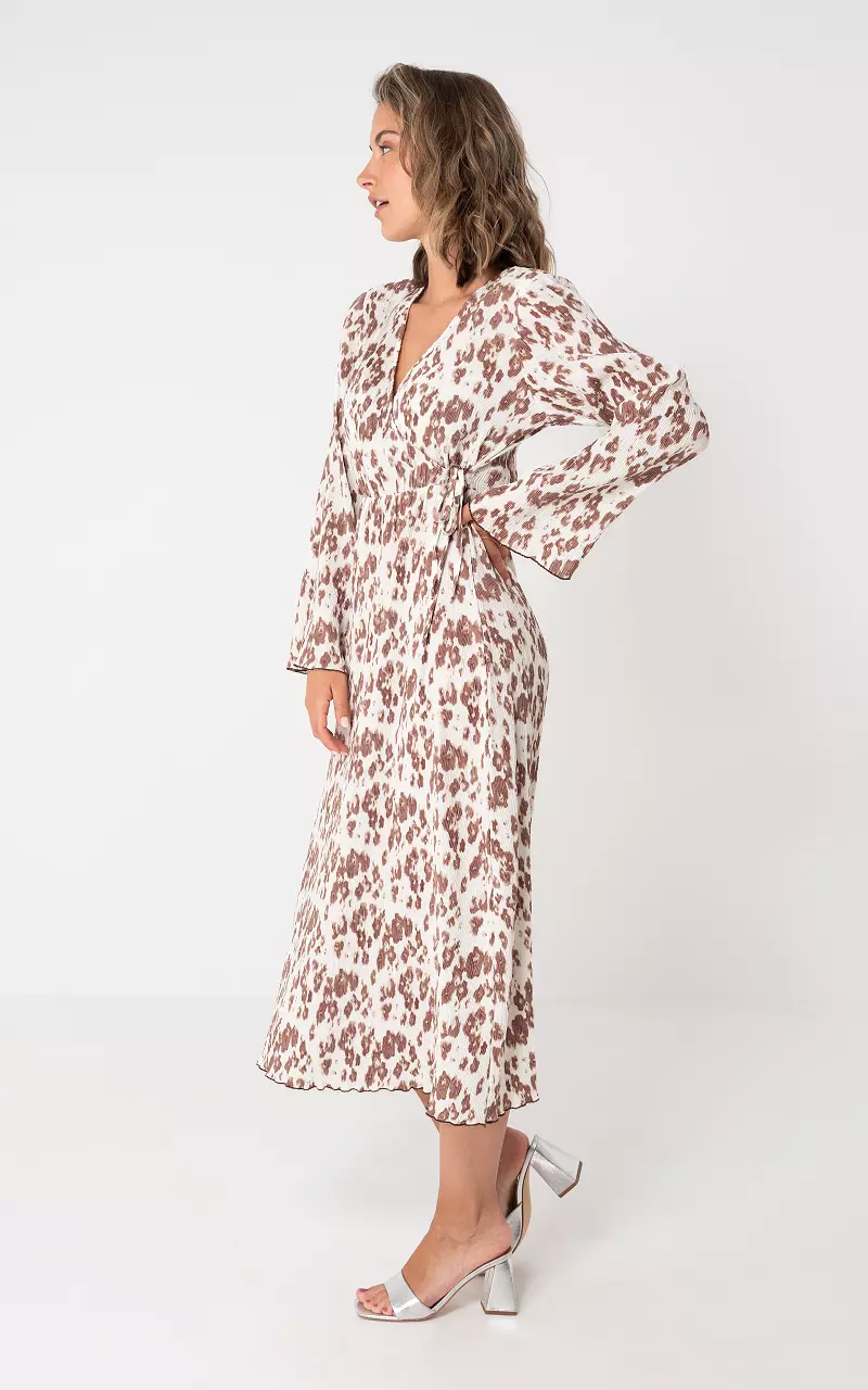 Maxi dress Cream Brown