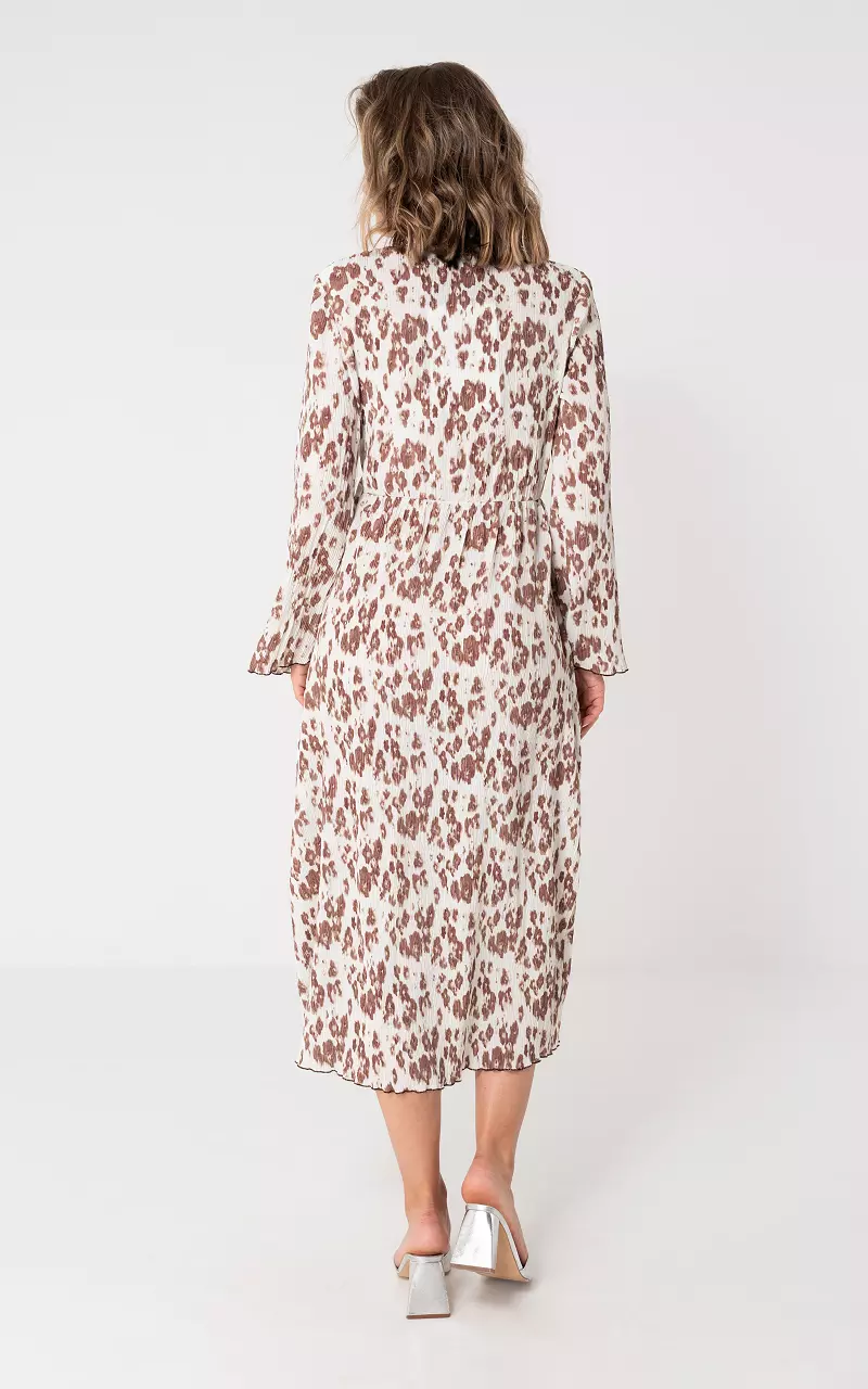 Maxi dress Cream Brown