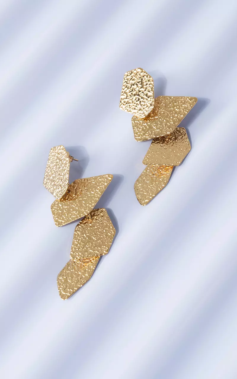 Goudkleurige oorbellen Goud