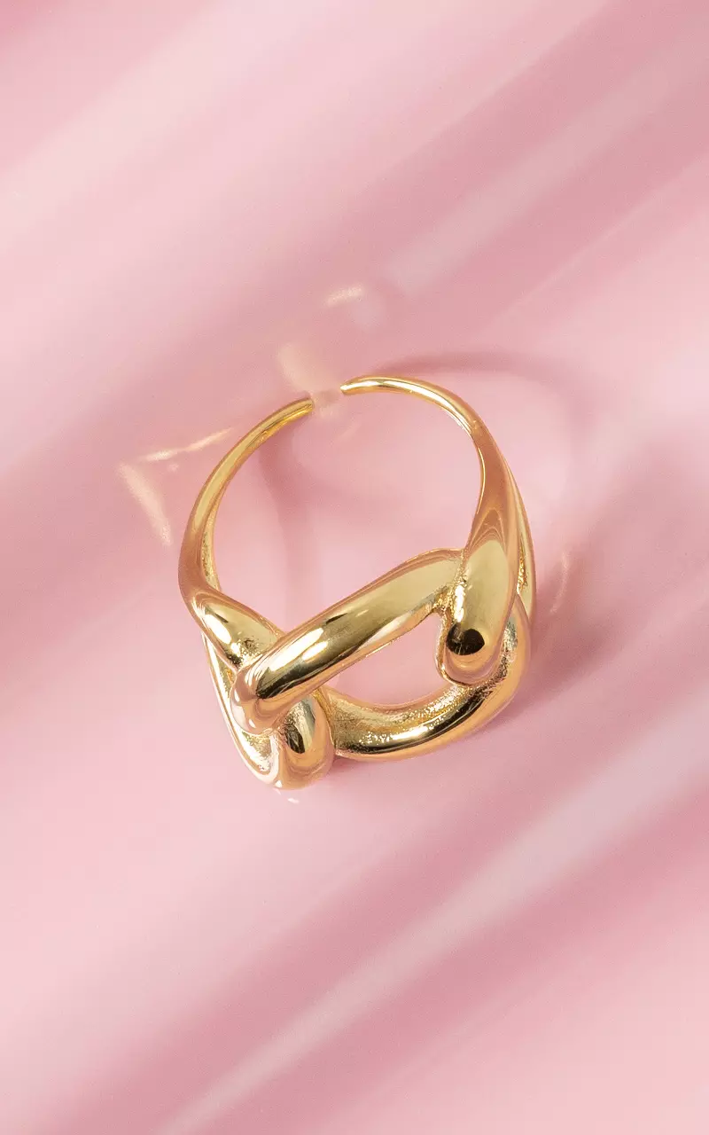 Verstelbare ring Goud