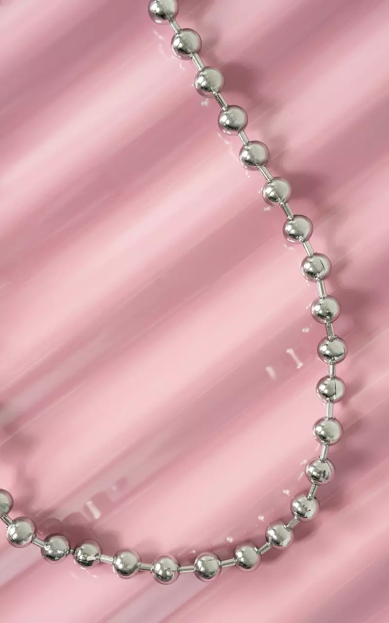 Adjustable necklace Silver