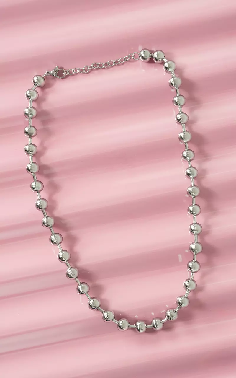 Verstelbare ketting Zilver