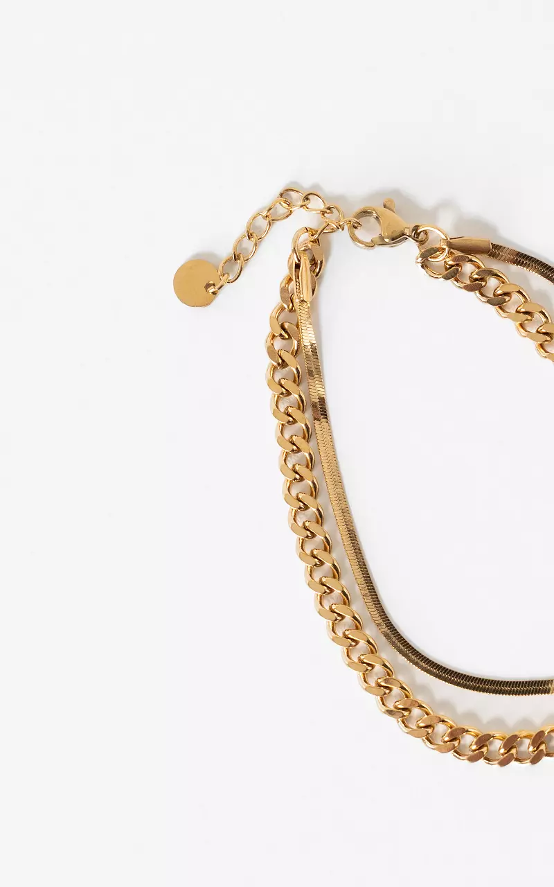 Verstelbare armband Goud