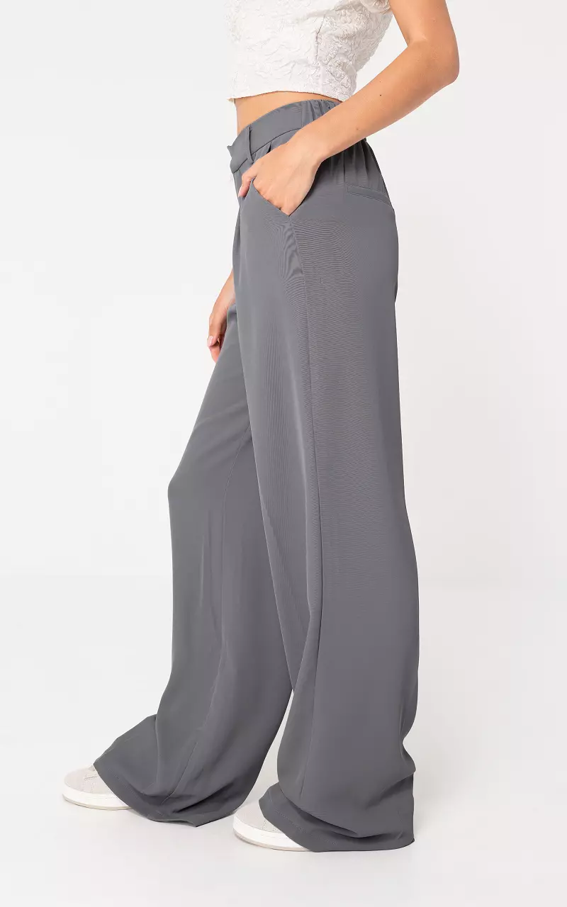 Straight fit trousers Grey