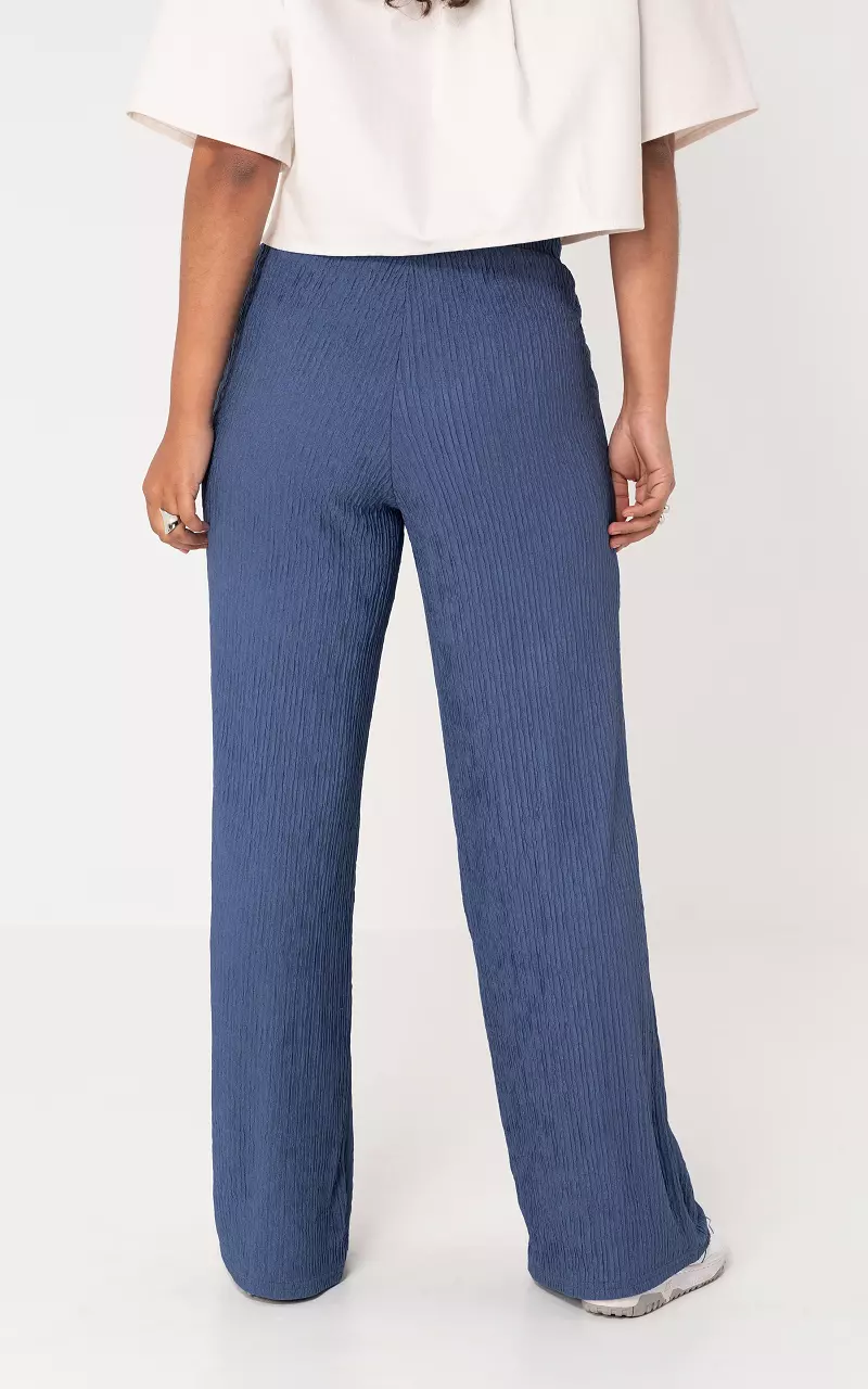 Loose-fitting pants Blue