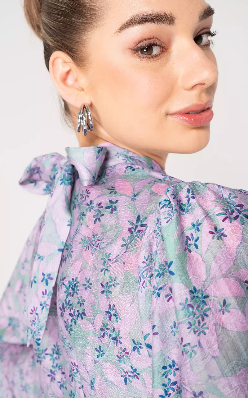 Jumpsuit Paars Lichtgroen