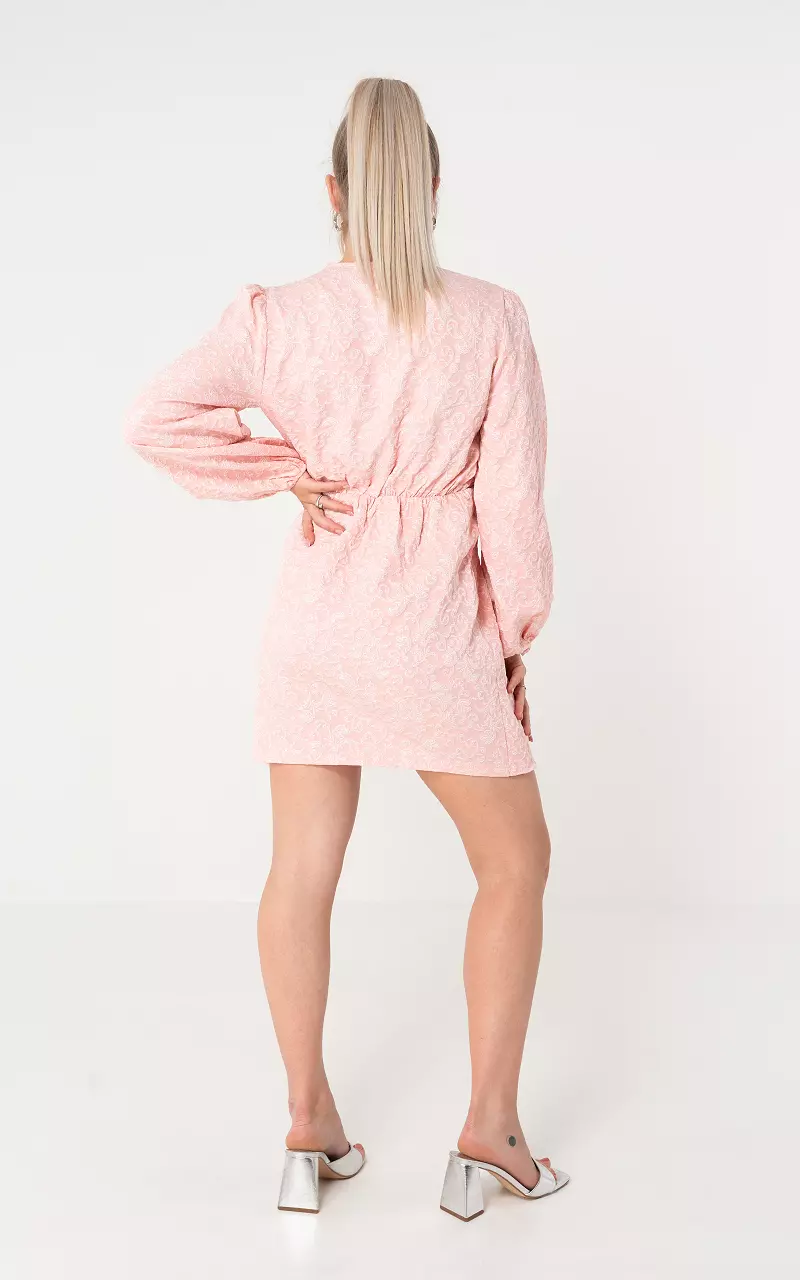 Wickelkleid Hellrosa