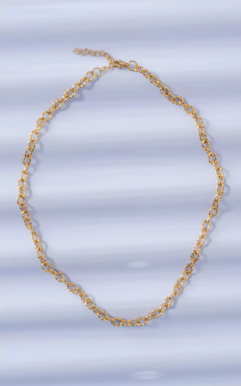 Schakel ketting Goud