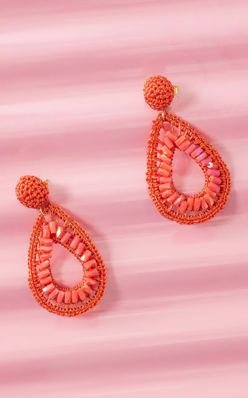 Earrings Orange
