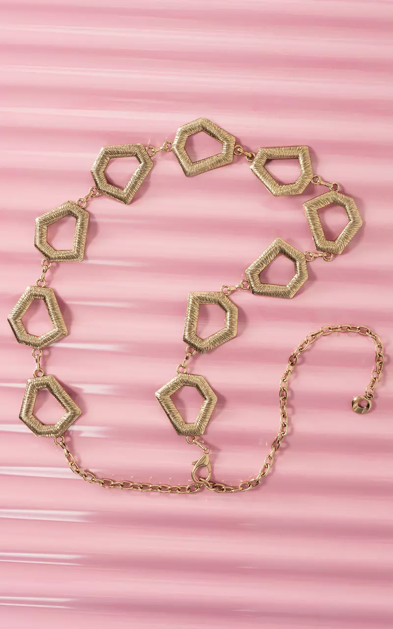 Ketting riem Goud