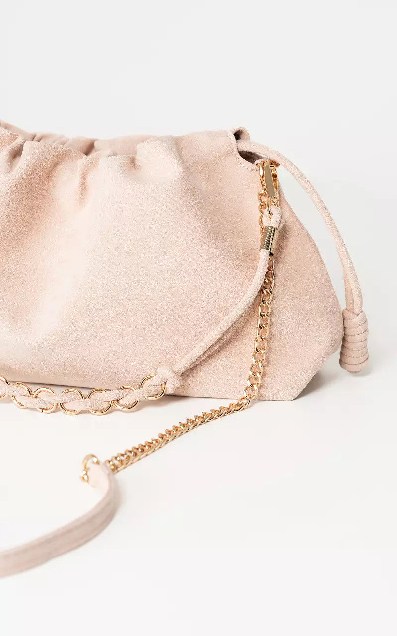 Suede look bag Light Pink