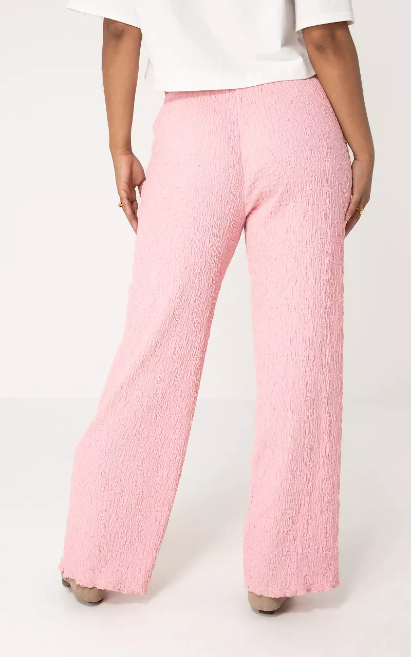 Straight Fit Hose Hellrosa