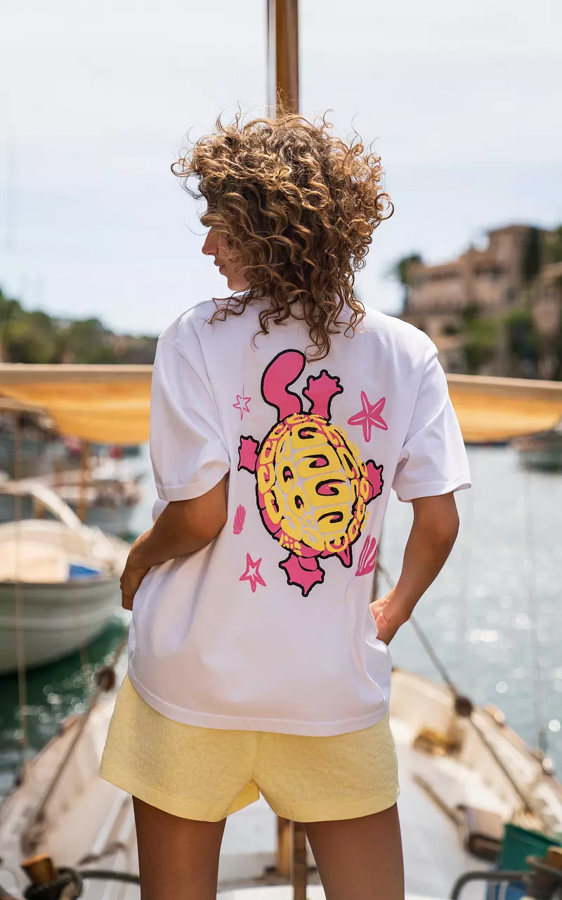 Shirt with print White