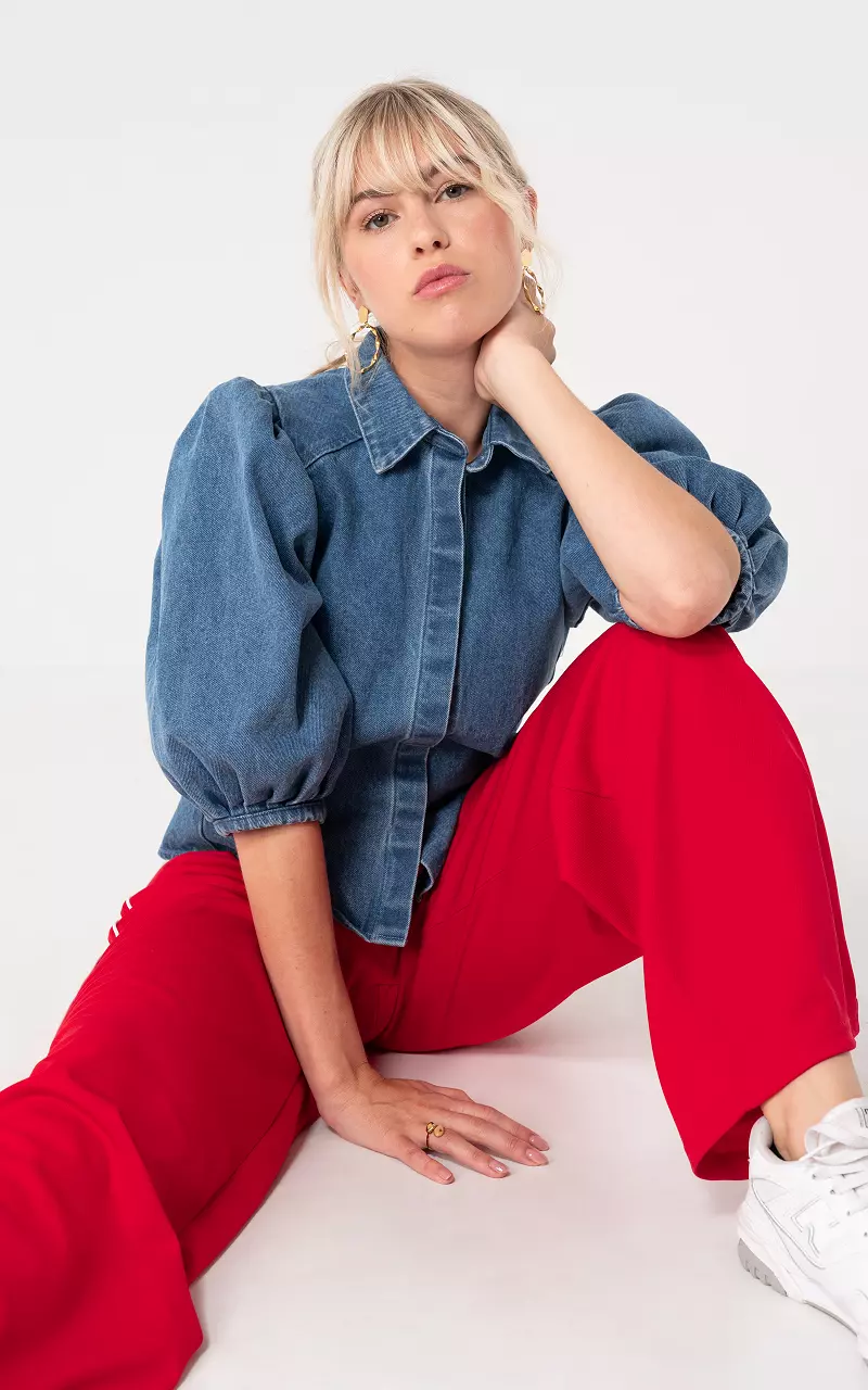 Bluse #103037 Blau