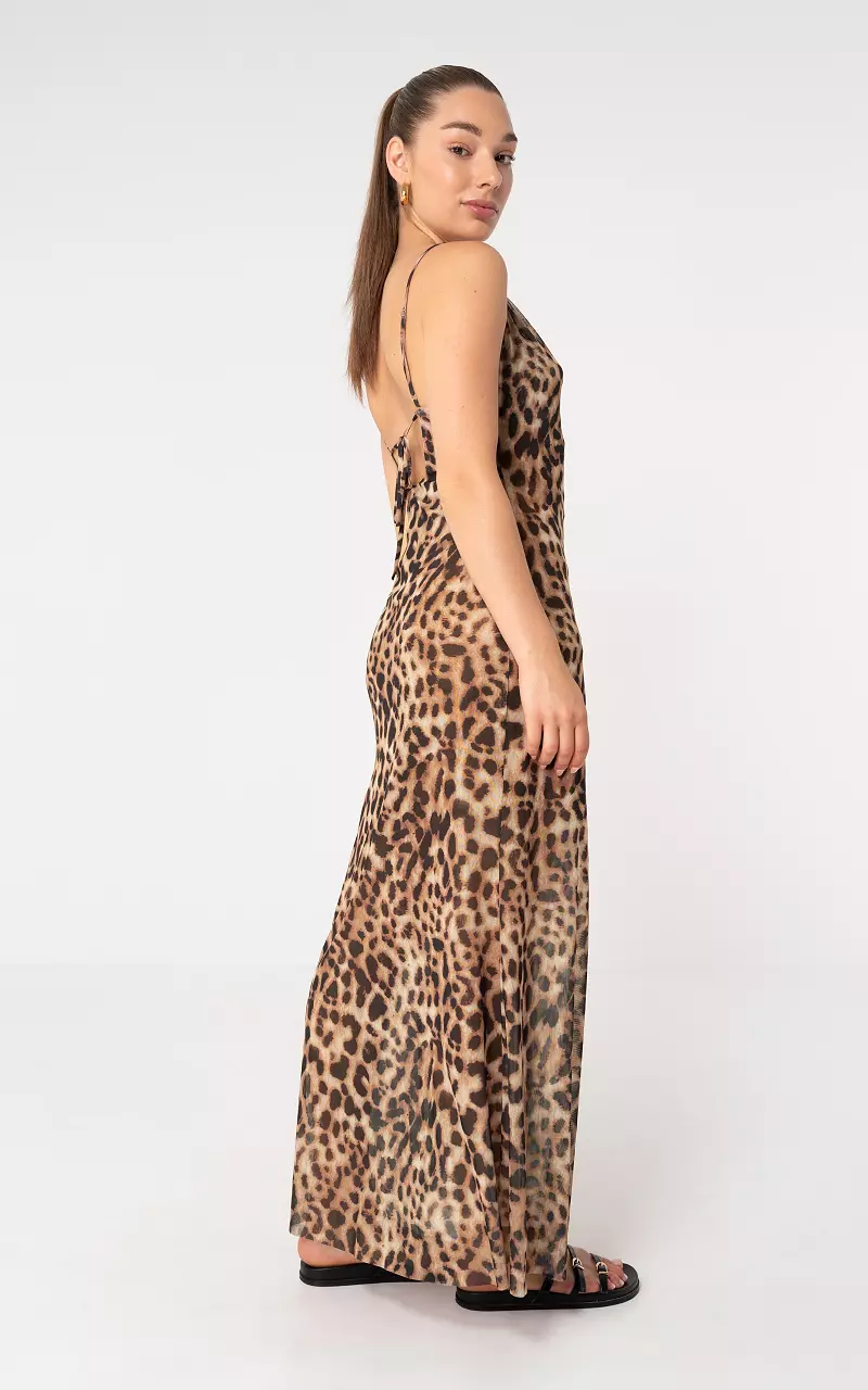 Maxi jurk Leopard