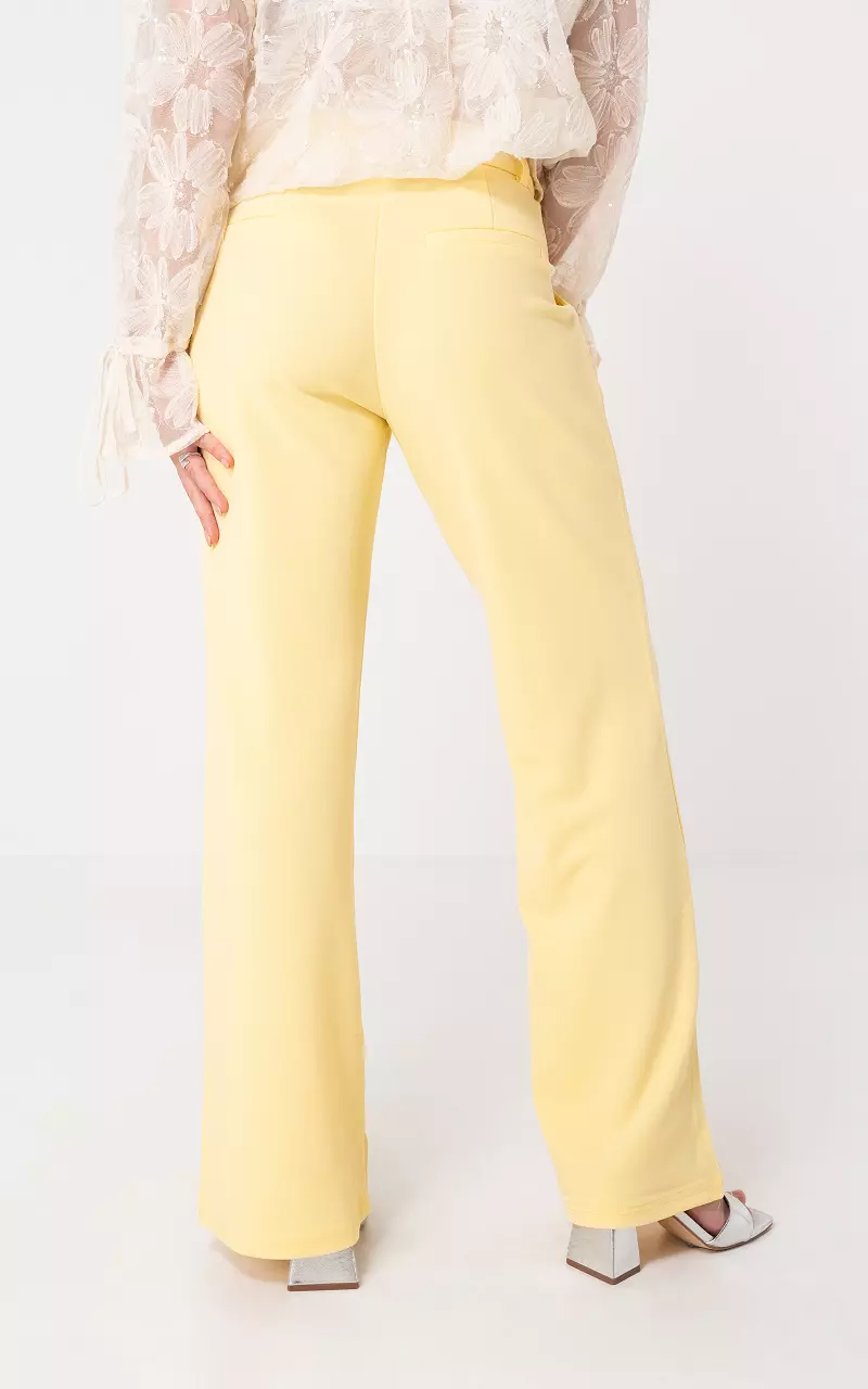 Petite pants Light Yellow