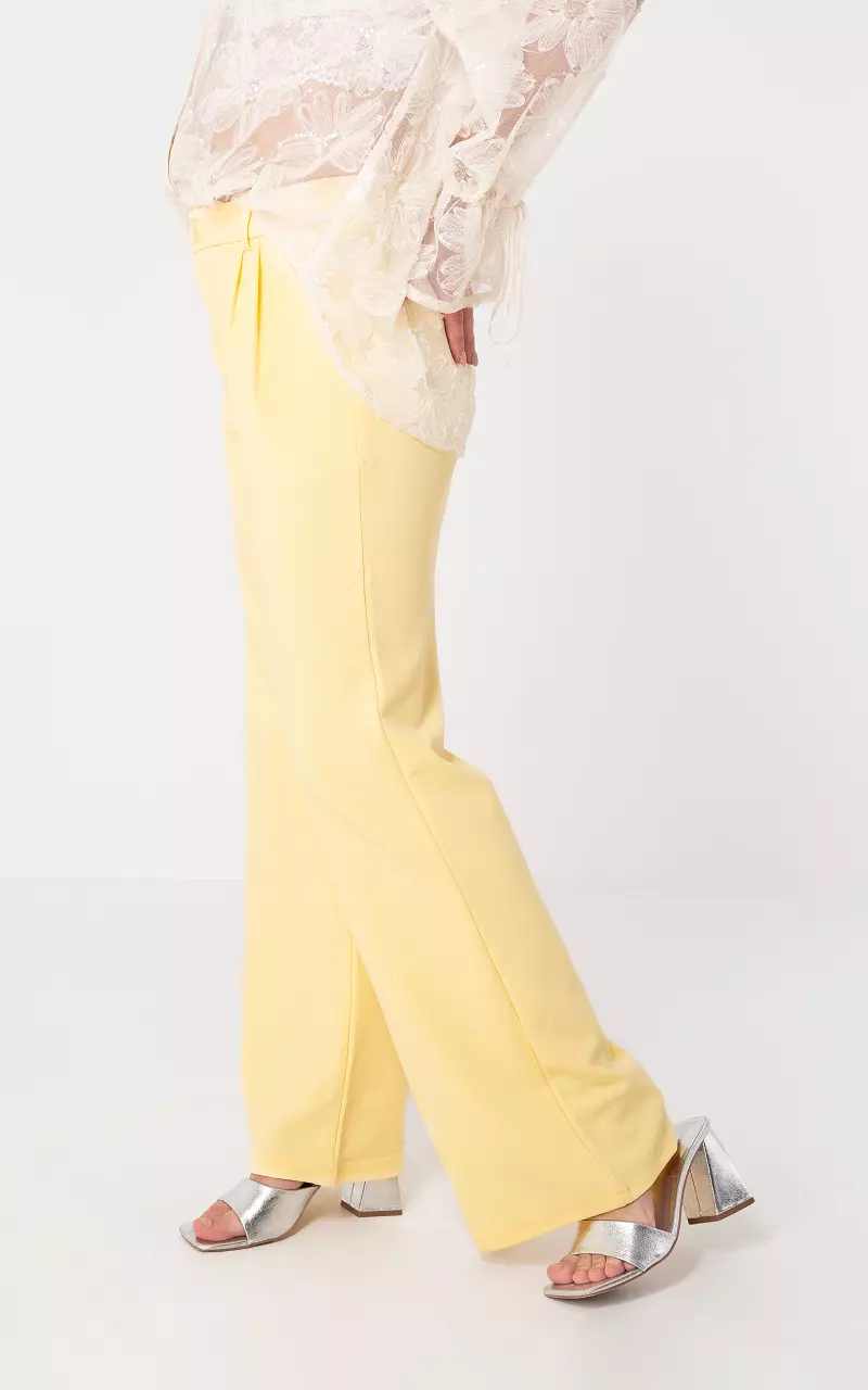 Petite pants Light Yellow