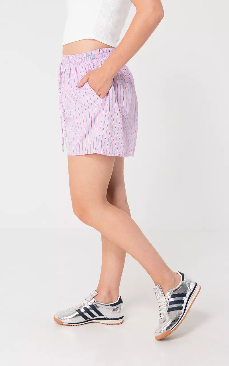 Short with stones Pink