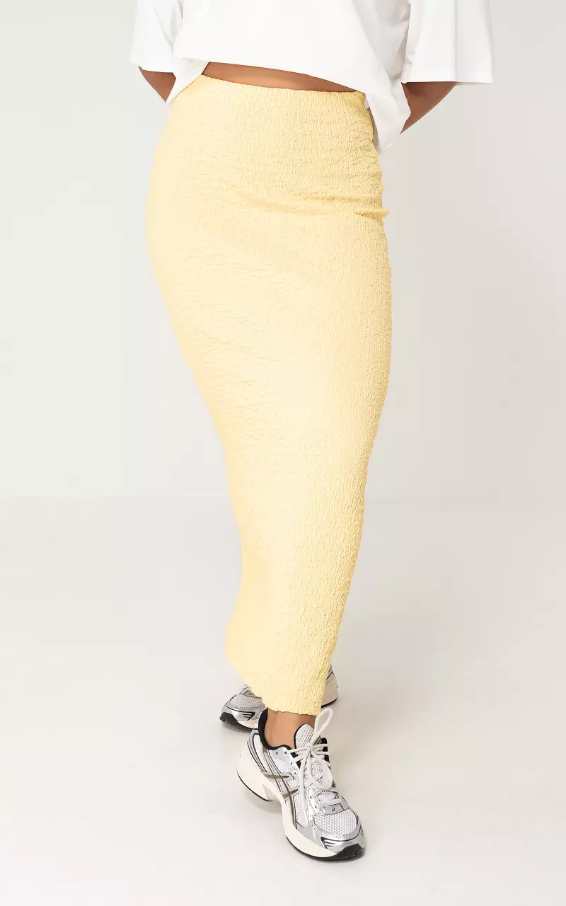 Stretchy rok Lichtgeel