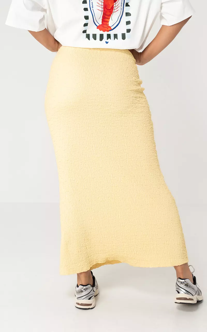 Stretchy rok Lichtgeel