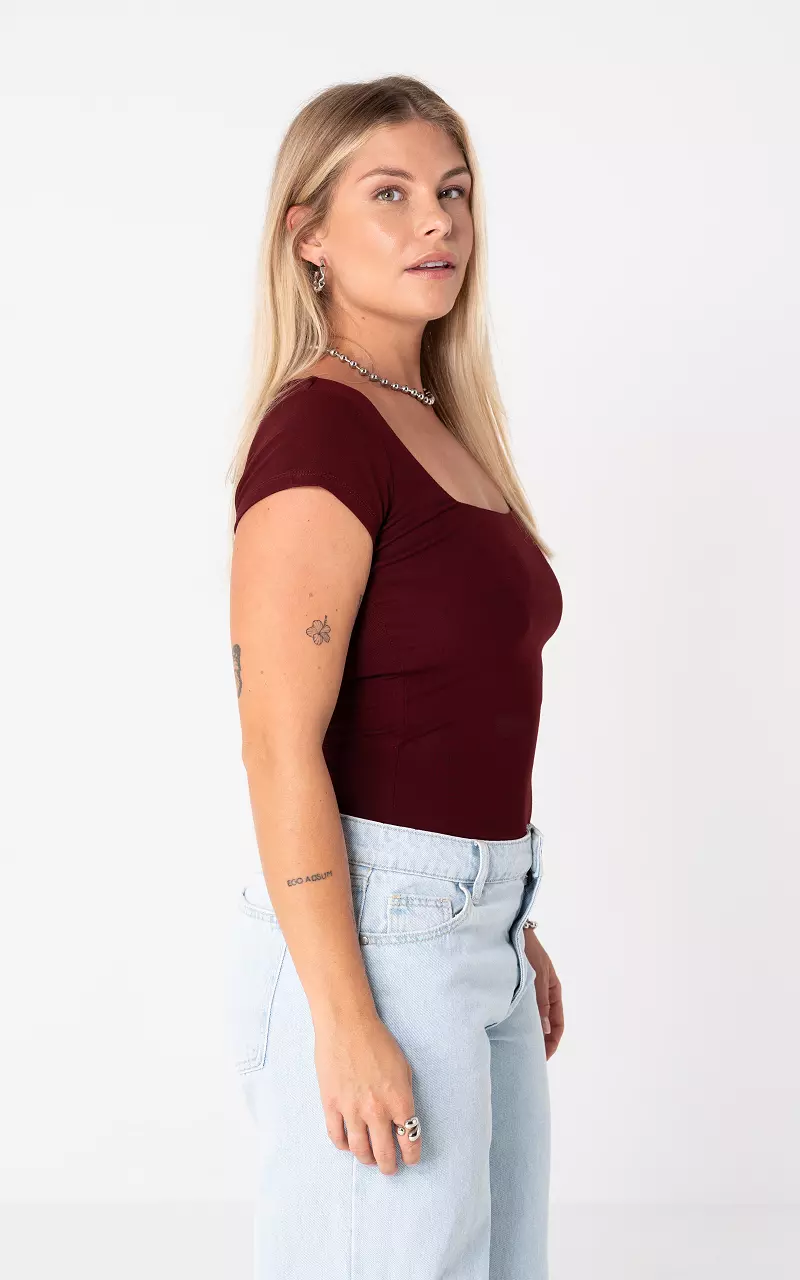Basic top Bordeaux