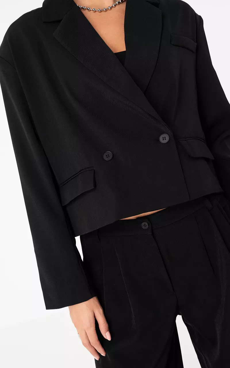 Short blazer Black