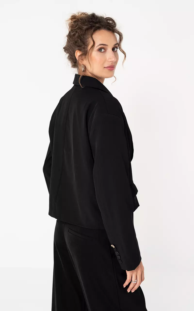 Short blazer Black