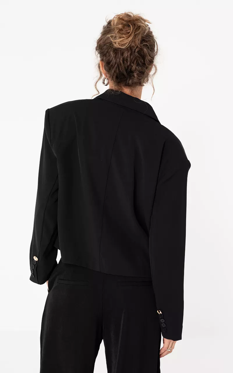 Short blazer Black