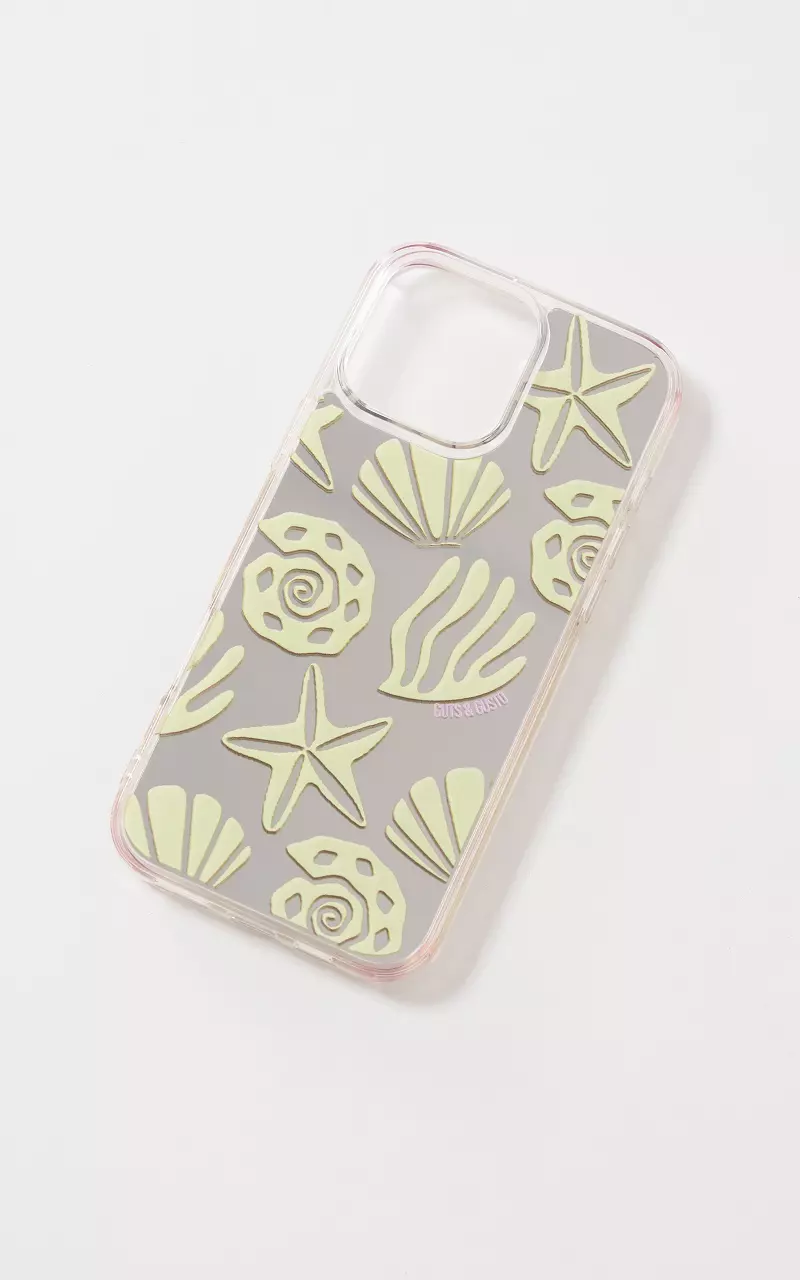 Mirror iPhone case Light Yellow