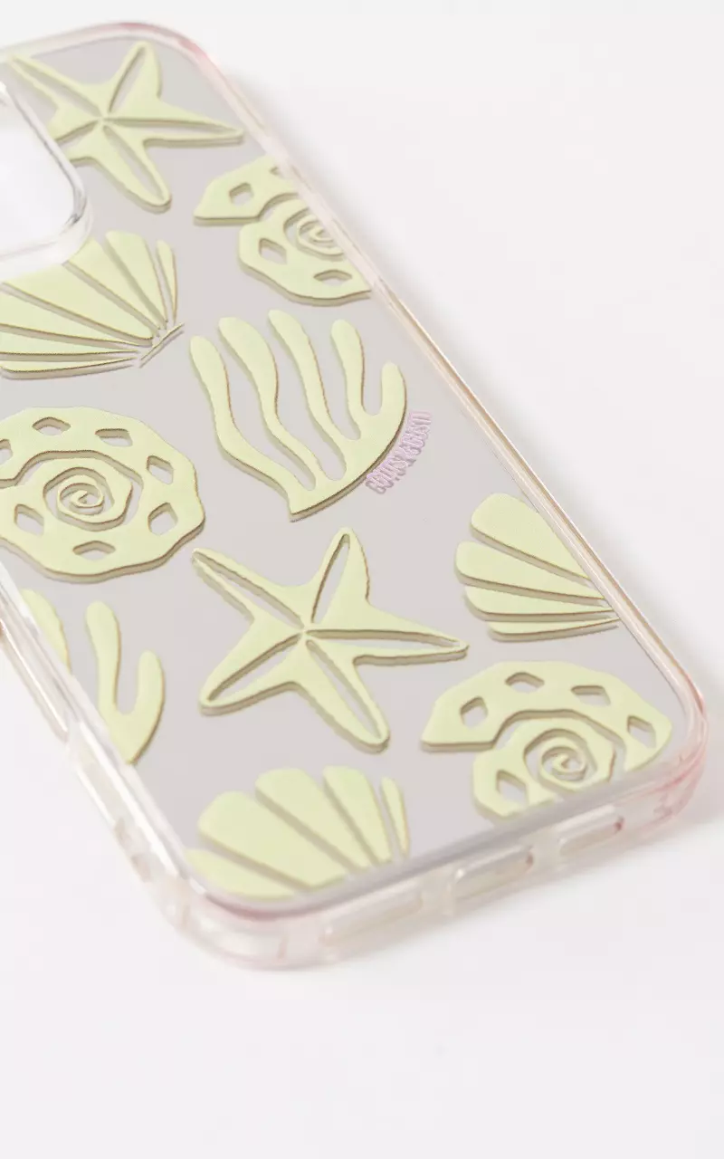 Mirror iPhone case Light Yellow
