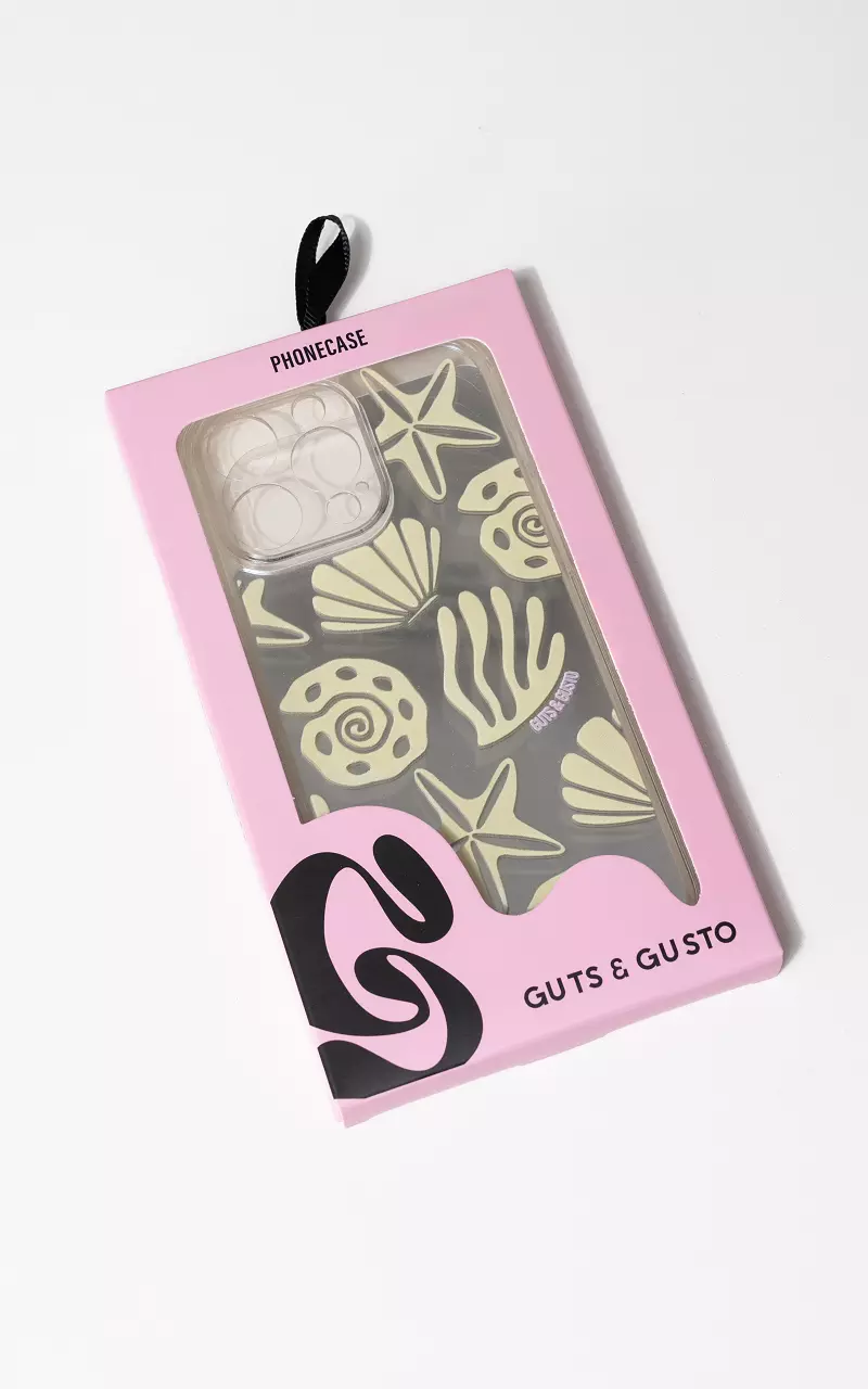 Mirror iPhone case Light Yellow