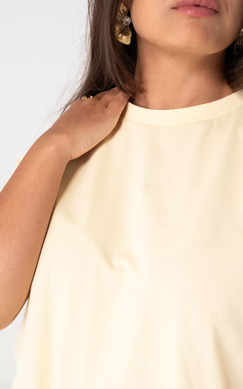 Basic shirt Light Yellow