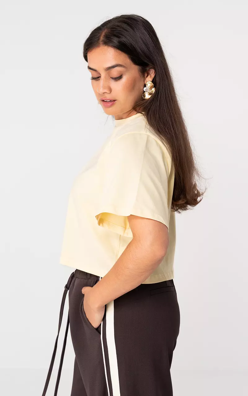 Basic shirt Light Yellow