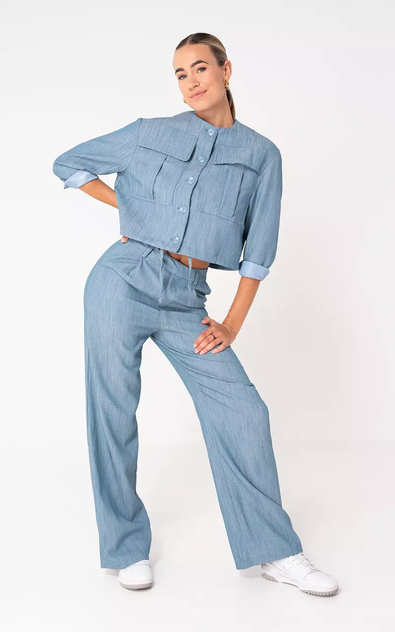 Wide leg pants Blue