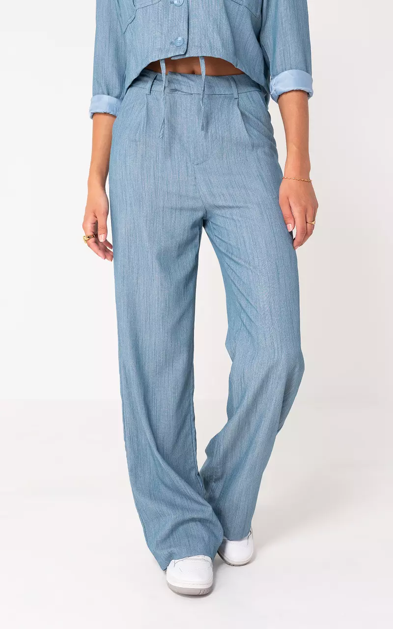 Wide leg pants Blue