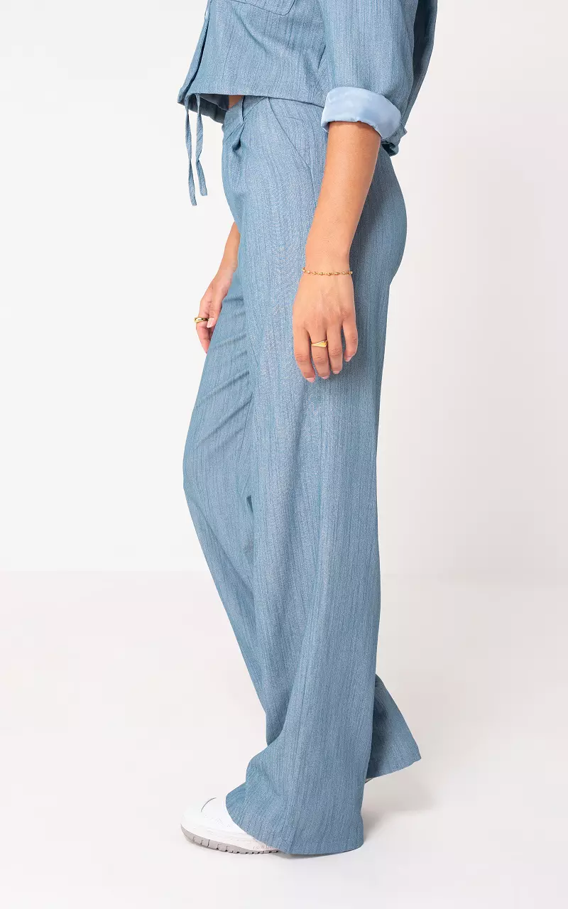 Wide leg pants Blue
